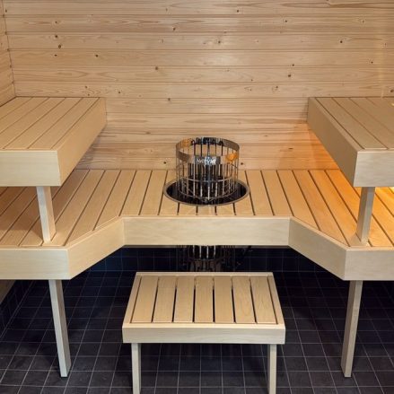 Atelpuu - Moderni sauna haapa