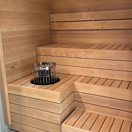 Atelpuu - Moderni sauna